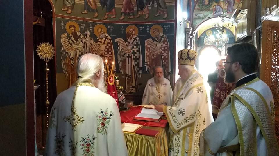 Σε εορταστικό κλίμα τιμήθηκε η μνήμη της Αγίας Μαρίνας στο Αλιβέρι
