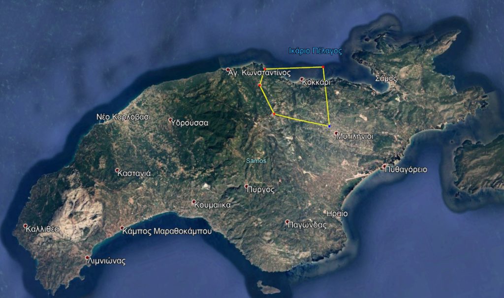 Ενεργοποιήθηκε η υπηρεσία Copernicus της Ε.Ε. για τη φωτιά στη Σάμου