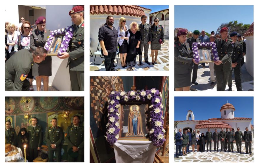 Η Αρχιλοχίας Βασιλική Πλεξίδα τίμησε την Παναγία στη Σέριφο