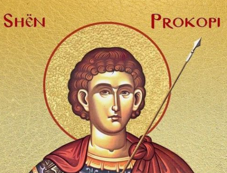 Dëshmor i madh Prokopi, Theodhosia, e ëma