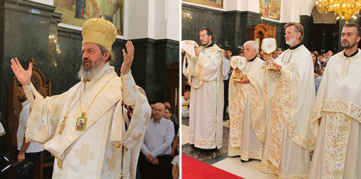 Владика Исихије у канонској посети Обреновцу