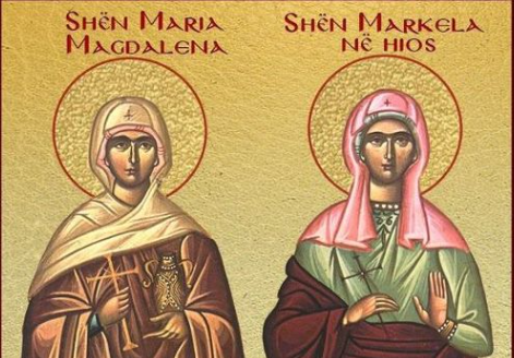 Maria Magdalena, miroprurëse. Dëshmore Markela në Hios