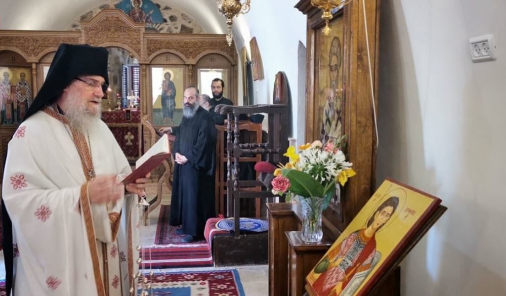 Εορτή του Αγίου Προκοπίου στη Μονή Αγίου Μοδέστου Ιεροσολύμων