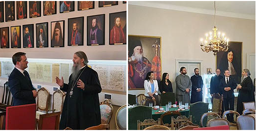 Министар Селаковић у Епархији аустријско-швајцарској