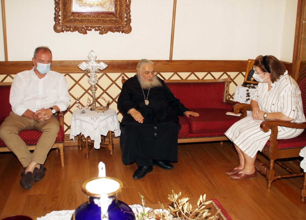 Στον Μητροπολίτη Εδέσσης η Υπουργός Πολιτισμού