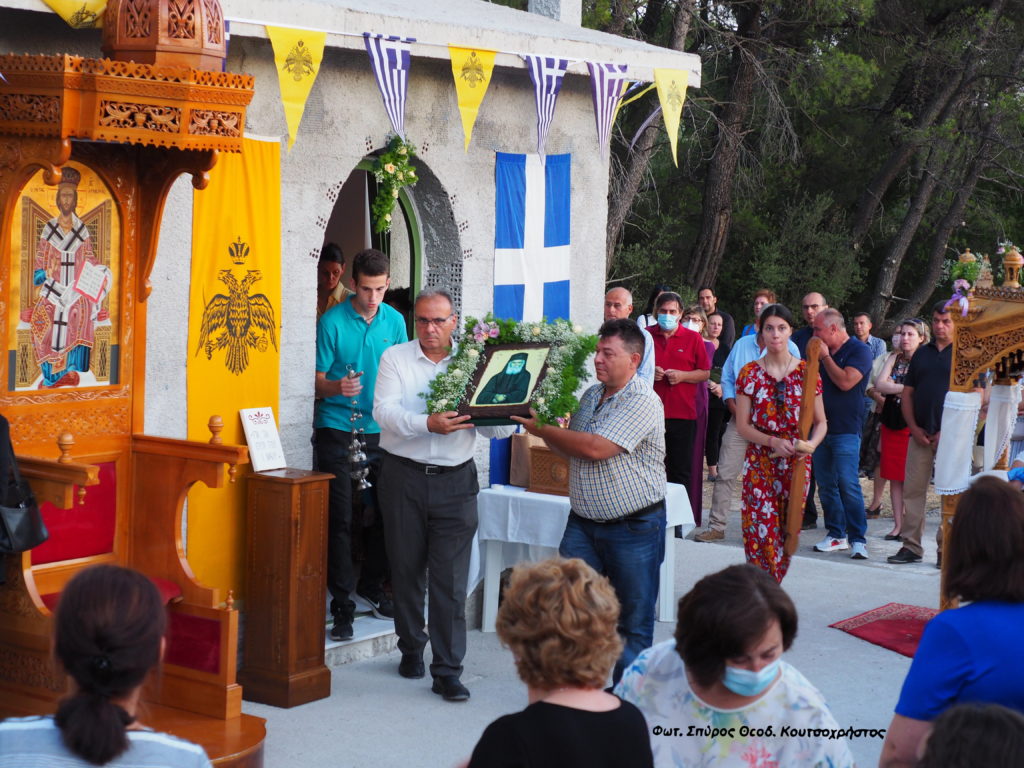 Πανηγύρισε ο Ναός του Αγίου Παϊσίου στην Οινόη Αττικής