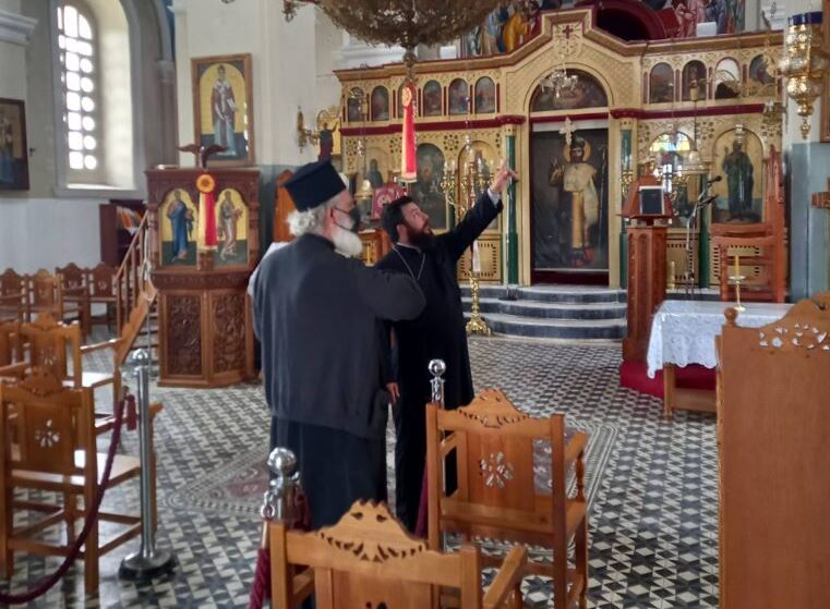 Με την ευχή να επουλωθούν γρήγορα οι πληγές από τον σεισμό