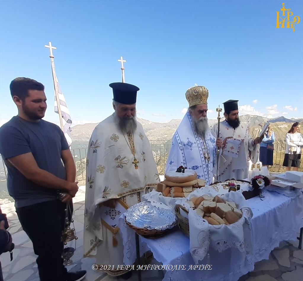 ΑΡΤΑ: Τίμησαν τον Προφήτη Ηλία στα 1.800 μέτρα υψόμετρο