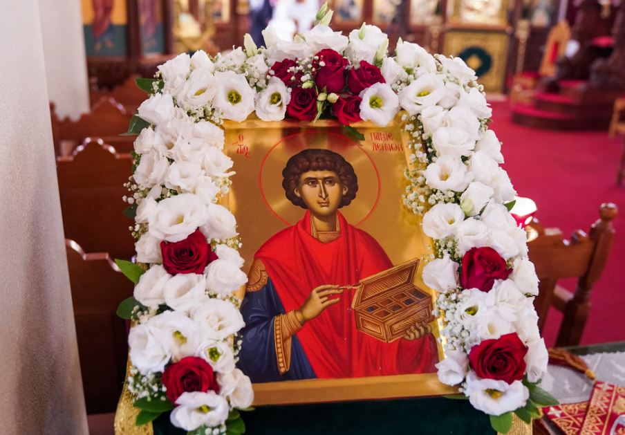 Feast day of Panteleimon, the Great Martyr & Healer