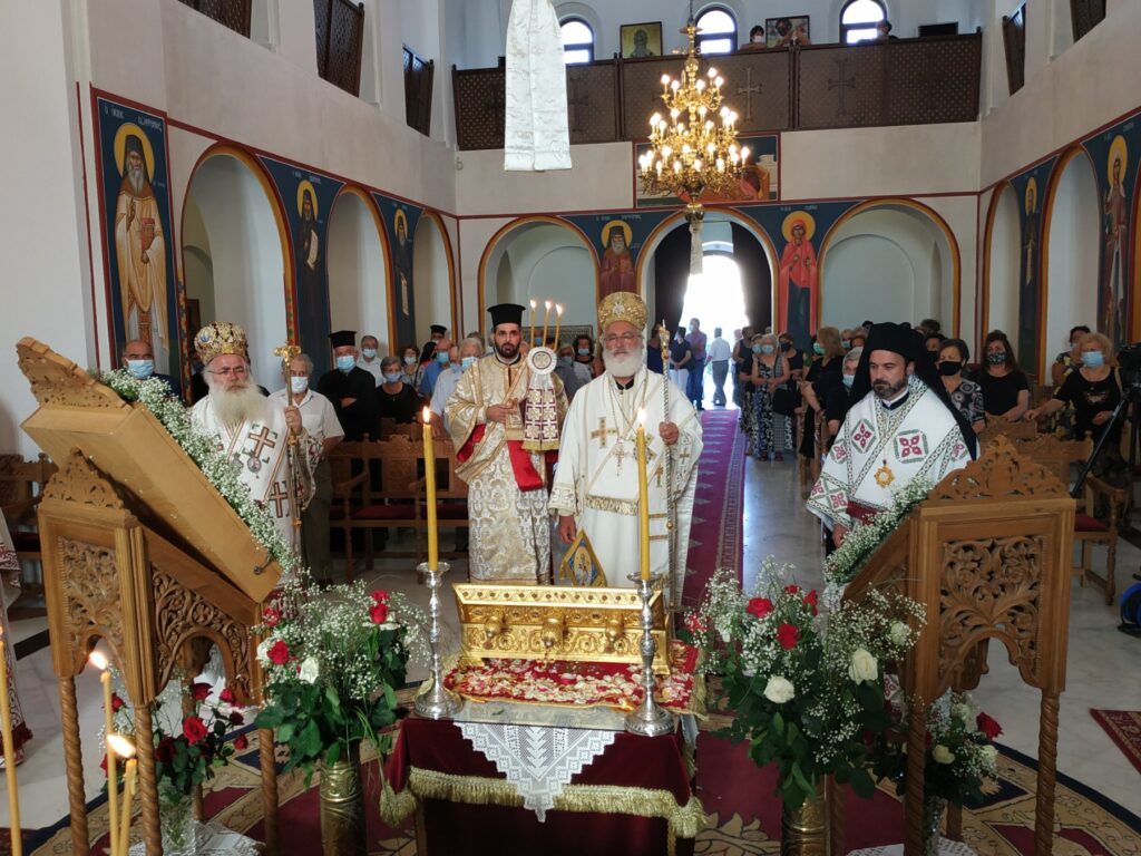 Εόρτασε τα Ονομαστήριά του ο Μητροπολίτης Αρκαλοχωρίου