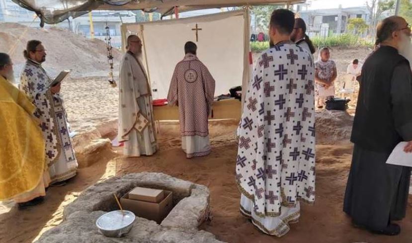 ΙΣΡΑΗΛ: Θεία Λειτουργία στα ερείπια βυζαντινού ναού