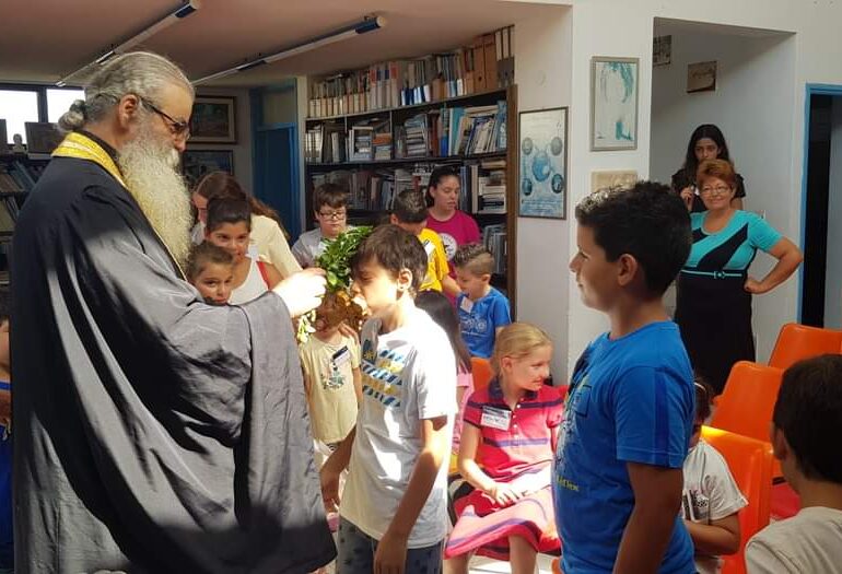 Αγιασμός σε ένα διαφορετικό σχολείο στις Πύλες Καρπάθου