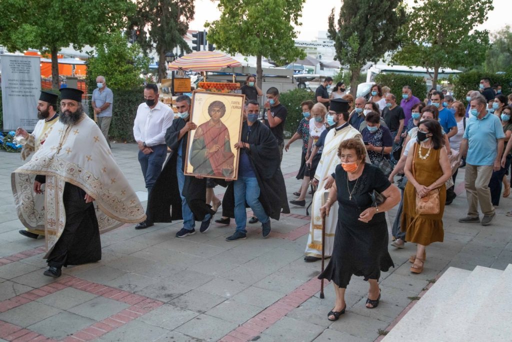 Feast day of St. Panteleimon celebrated in Nicosia, Veria