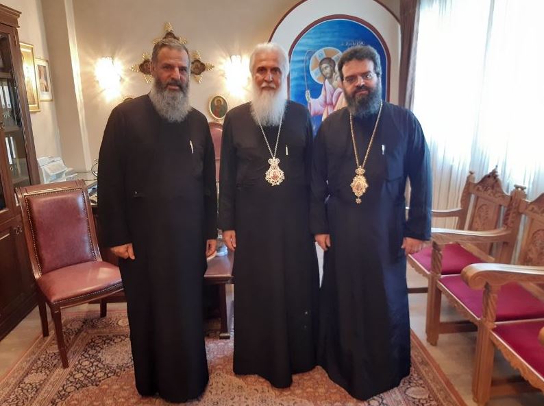 Τη Μητρόπολη Μαρωνείας επισκέφθηκε ο Μητροπολίτης Λήμνου