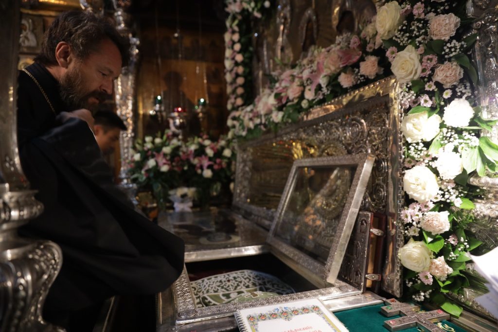 Πανηγυρικοί εορτασμοί για τον όσιο Σέργιο του Ραντονέζ