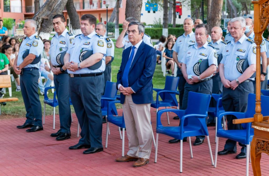 ΕΛ.ΑΣ: Εσπερινός στον Ι.Ν. Αγίας Παρασκευής στις Παιδικές Εξοχές