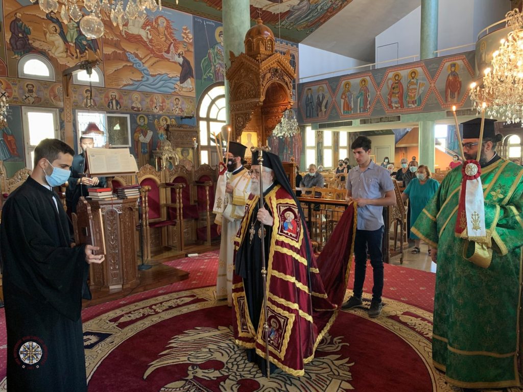 Στον προσφυγικό Συνοικισμό Αγίου Γεωργίου Αχερίτου-Βρυσούλλων ο Μητροπολίτης Κωνσταντίας