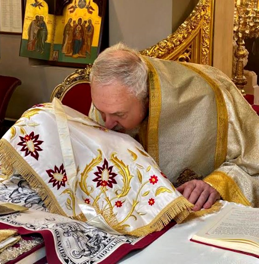 Τρισαρχιερατική Θεία Λειτουργία στην Χαλκηδόνα