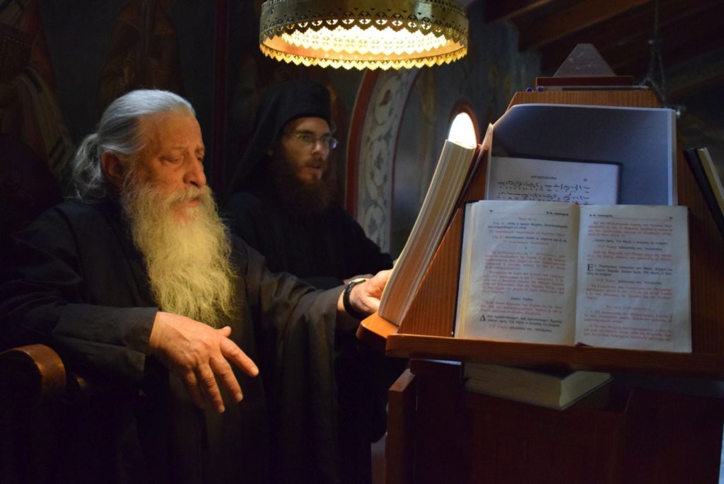 Ευλογημένη Κυριακή στην Ιερά Μονή Νέου Στουδίου