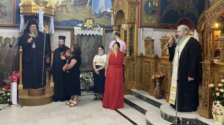 Στο Ιερό Προσκύνημα των Τεμπών ο Μητροπολίτης Λαρίσης