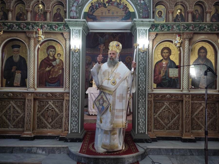 Ο Μητροπολίτης Θεσσαλιώτιδος στον Άγιο Κοσμά Ασημοχωρίου