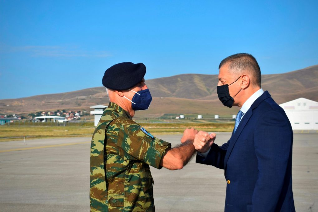 Τις Ελληνικές Δυνάμεις Κοσόβου επισκέφτηκε ο Α. Στεφανής