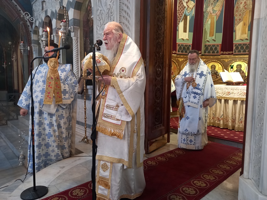 Στην Κόρινθο για μνημόσυνο ο Μητροπολίτης Ηλείας