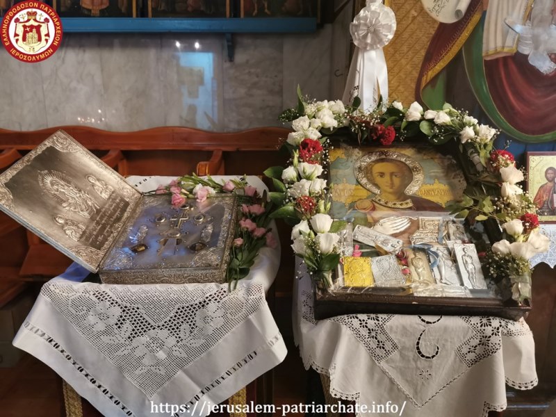 الإحتفال بعيد القديس العظيم في الشهداء بنديلايمون