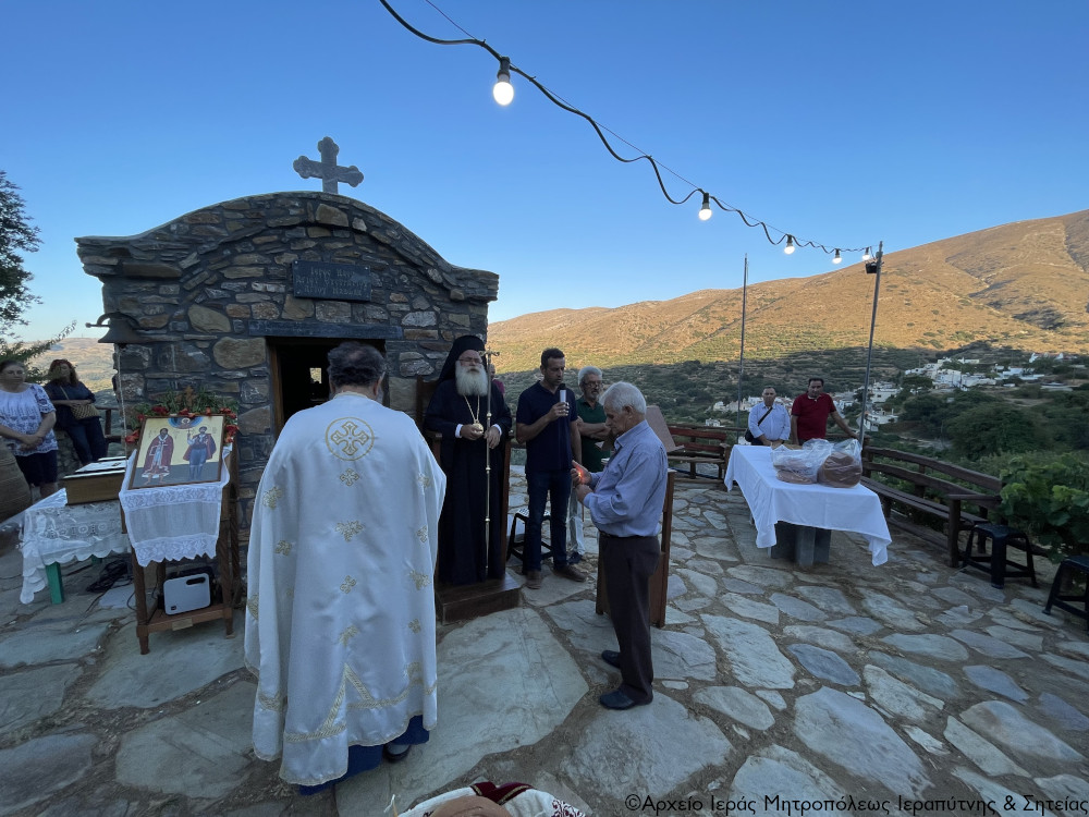 Πανηγυρίζει ο Ιερός Ναός του Αγίου Μανουήλ εκ Σφακίων