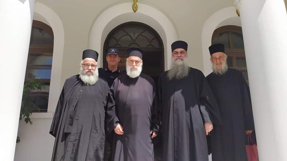 Ο Μητροπολίτης Ξάνθης στο Περιβόλι της Παναγίας (ΦΩΤΟ)