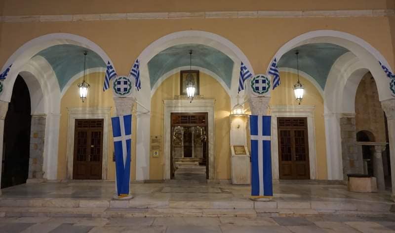 Τελευταία παράκληση και εμπνευσμένη ομιλία για την Παναγία