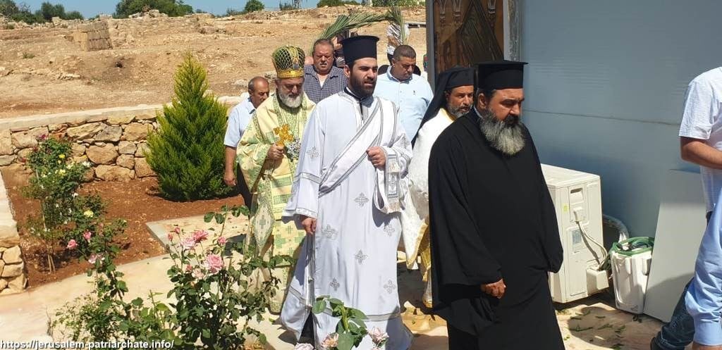 Εορτή επανακομιδής τιμίων λειψάνων του Αγίου Στεφάνου στην Ραμάλλα