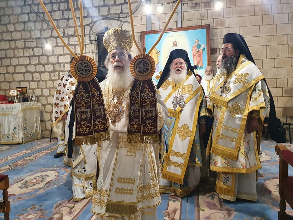 Η εορτή της Μεταμορφώσεως στο όρος Θαβώρ