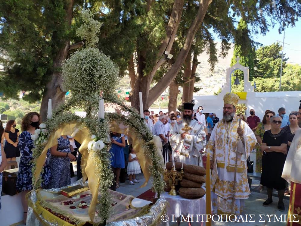 Πανηγύρισε η Παναγία “Αληθινή” στην ακριτική Σύμη