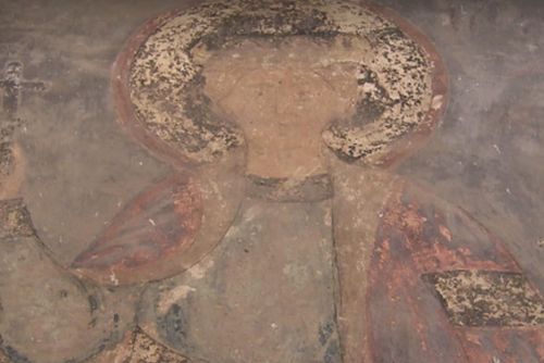 Фрески Спасо-Преображенской церкви в Больших Вяземах разрушаются