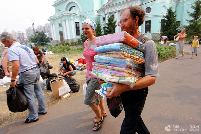 RUSSIAN CHURCH ORGANIZES HUMANITARIAN AID TO REMOTE VILLAGES THROUGHOUT THE COUNTRY