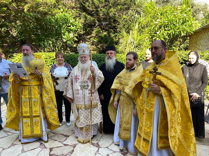 На подворье Русской духовной миссии в Магдале отметили престольный праздник