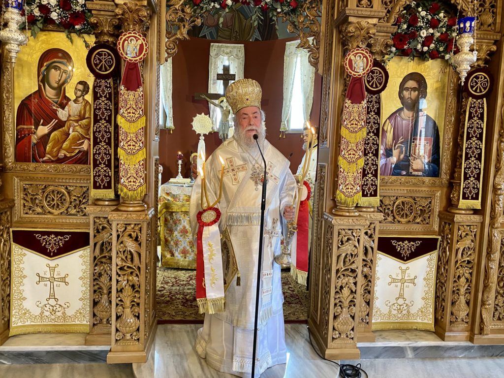 Ο Ελευθερουπόλεως Χρυσόστομος ευλόγησε τα σταφύλια