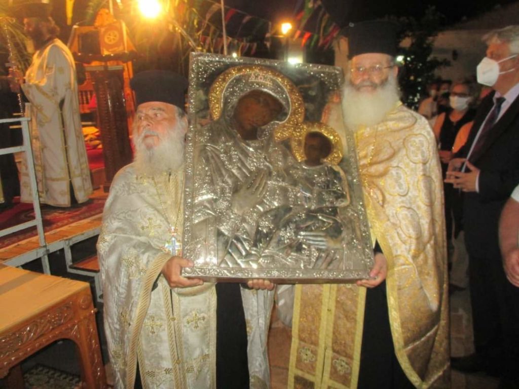 Η Μητρόπολη Καρυστίας εόρτασε την Κοίμηση της Θεοτόκου