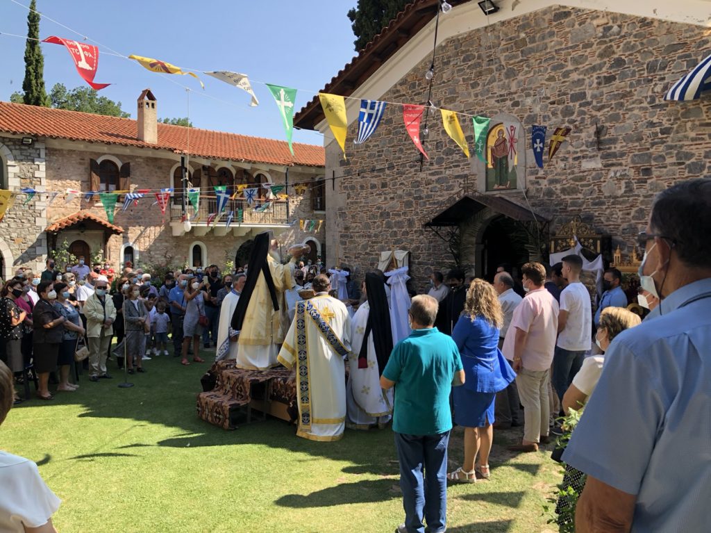 Η Απόδοση της Κοιμήσεως της Θεοτόκου στην Ι. Μ. Θηβών