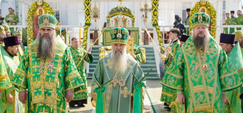 В Свято-Троицком Серафимо-Дивеевском монастыре отметили 30-летие перенесения в обитель святых мощей преподобного Серафима Саровского