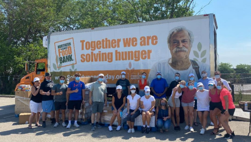 HOPE Partners with the Northern Illinois Food Bank to Support Those in Need
