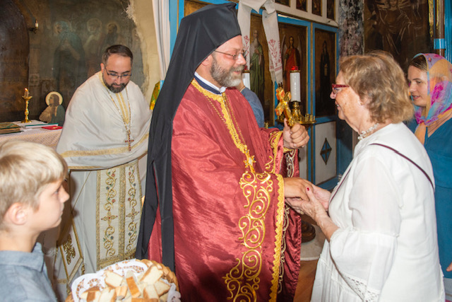 Η Κοίμηση της Θεοτόκου στο Βατοπαιδινό Μετόχι του Αγίου Ανδρέα Γαλατά