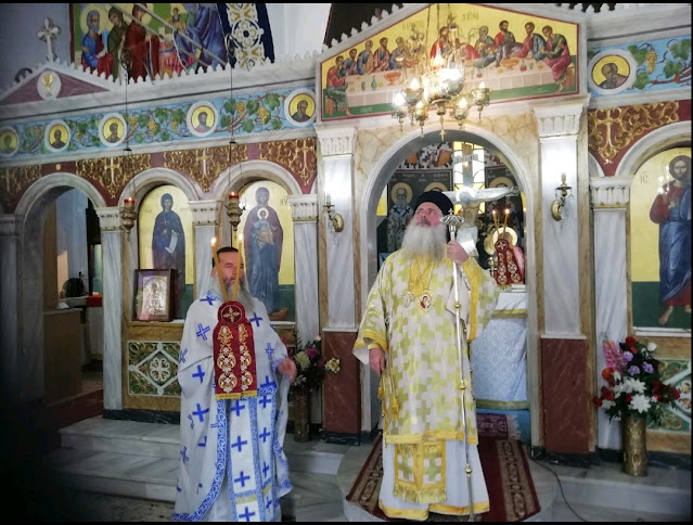 Μια ξεχωριστή Θεία Λειτουργία στον Ιερό Ναό Αγίας Παρασκευής Κυπαρίσσου