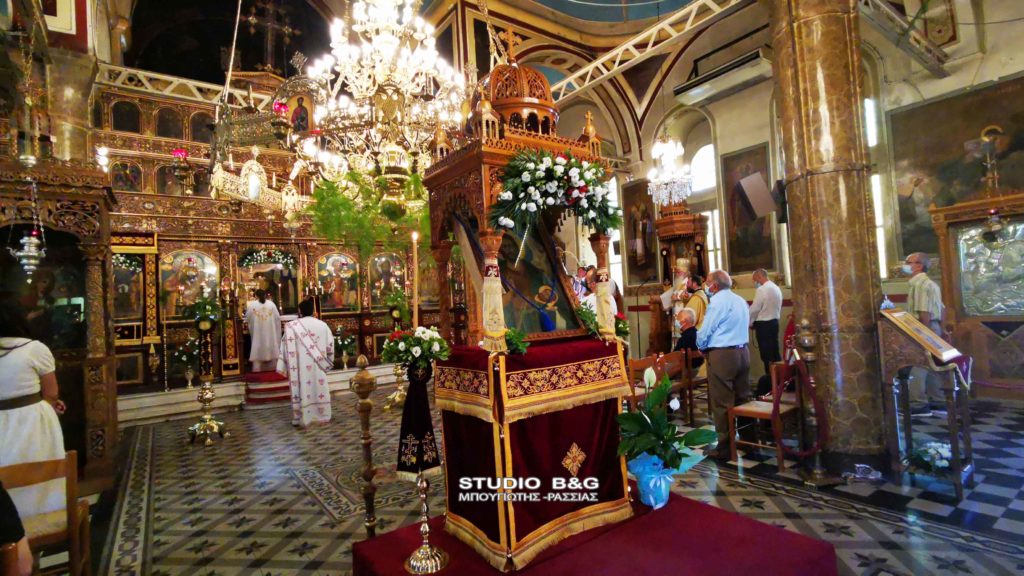 Γιορτή στον ναό του Προδρόμου που ενίσχυσε ο Καποδίστριας