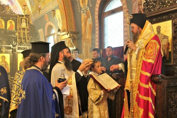 Архиерейска празнична вечерня в чест на Преображение Господне