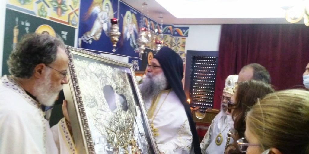 “Η Εικόνα της Παναγίας των Βρυούλων ξαναγύρισε στο σπίτι της”