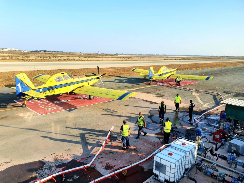 Το Ισραήλ συνδράμει με δύο αεροσκάφη την Ελλάδα