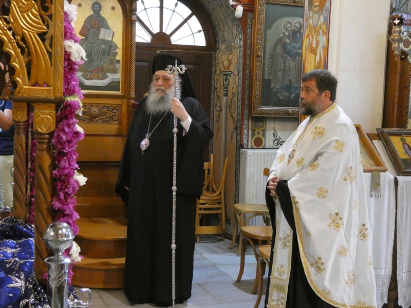 Στην Παροικιά της Πάρου ο Μητροπολίτης Παροναξίας