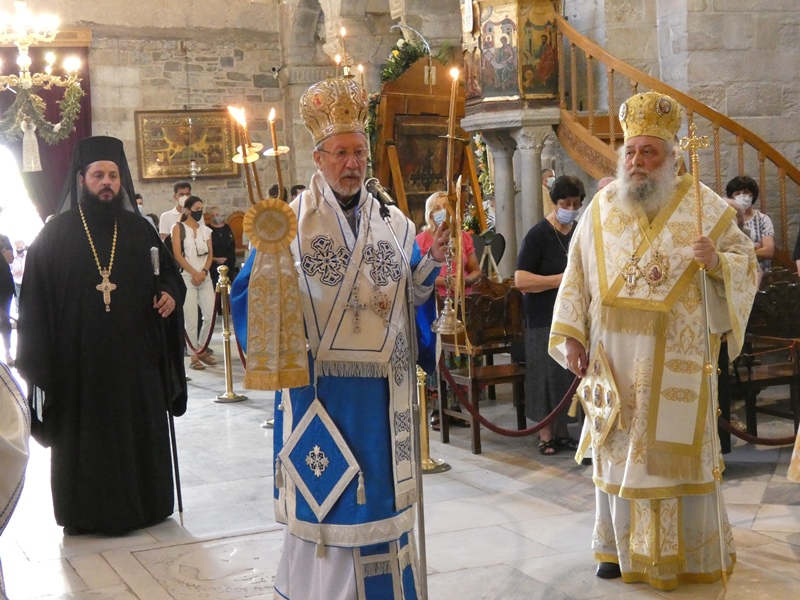 Πάρος: Η Κοίμηση της Θεοτοκού στην Παναγία Εκατονταπυλιανή